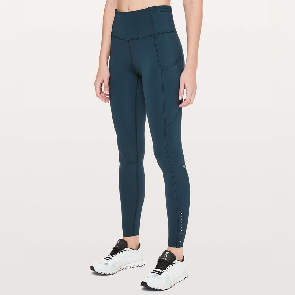 lululemon Fast & Free Full Length Tight - nocturnal teal